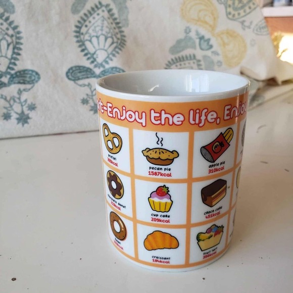 Kitchi Japanese Calorie Counter Mug - Picture 2 of 7